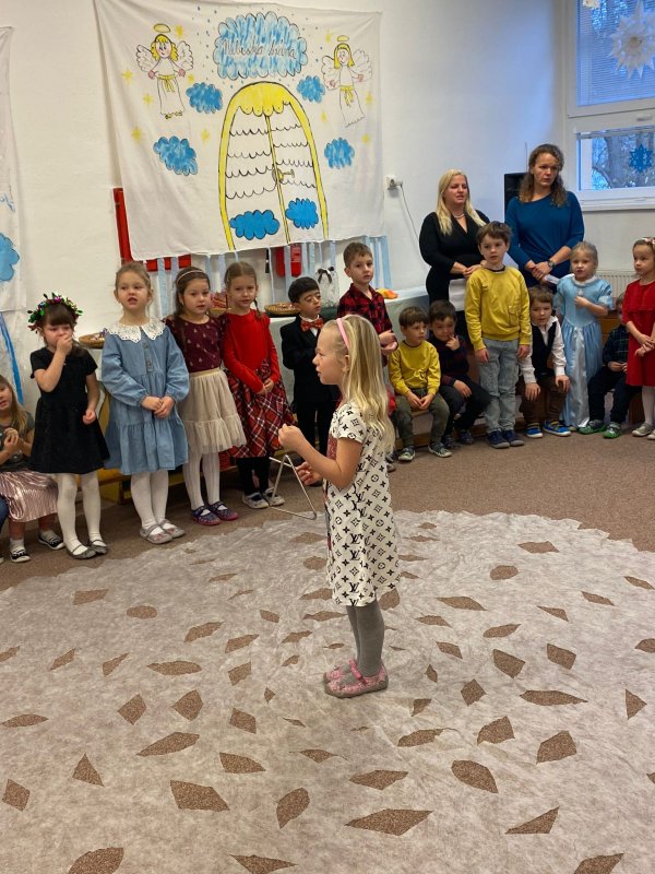 Vánoční zpívání 3., 4. a 5. třída