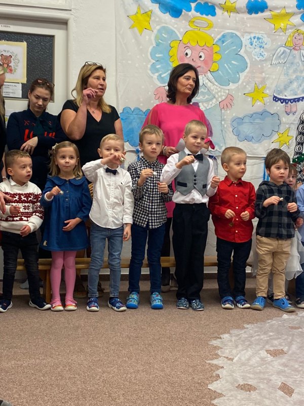 Vánoční zpívání 3., 4. a 5. třída