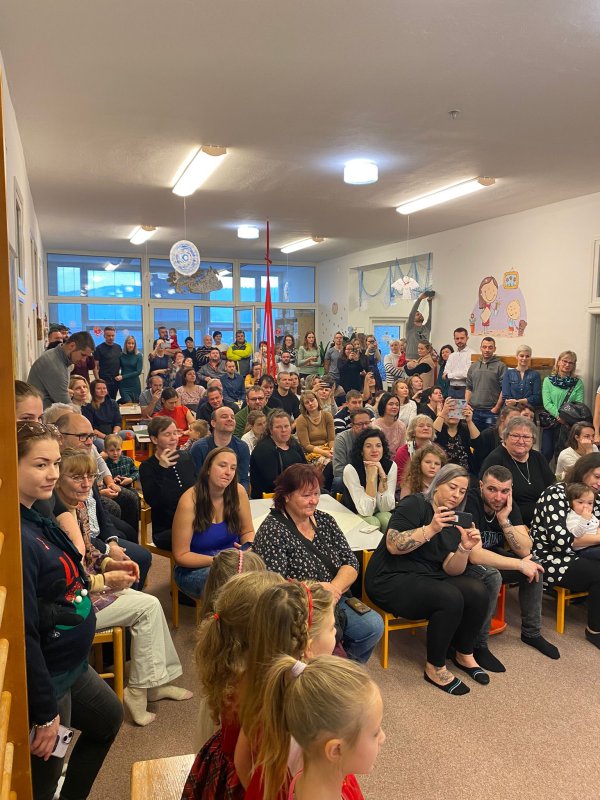 Vánoční zpívání 3., 4. a 5. třída