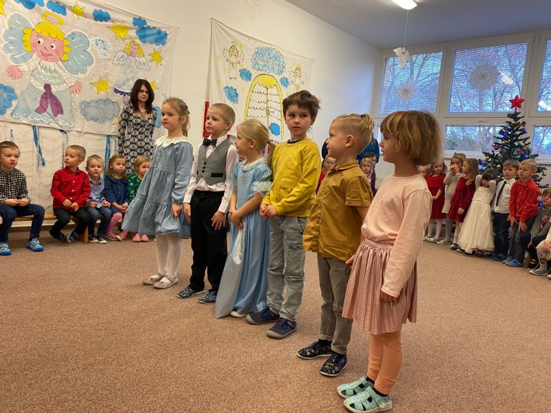 Vánoční zpívání 3., 4. a 5. třída