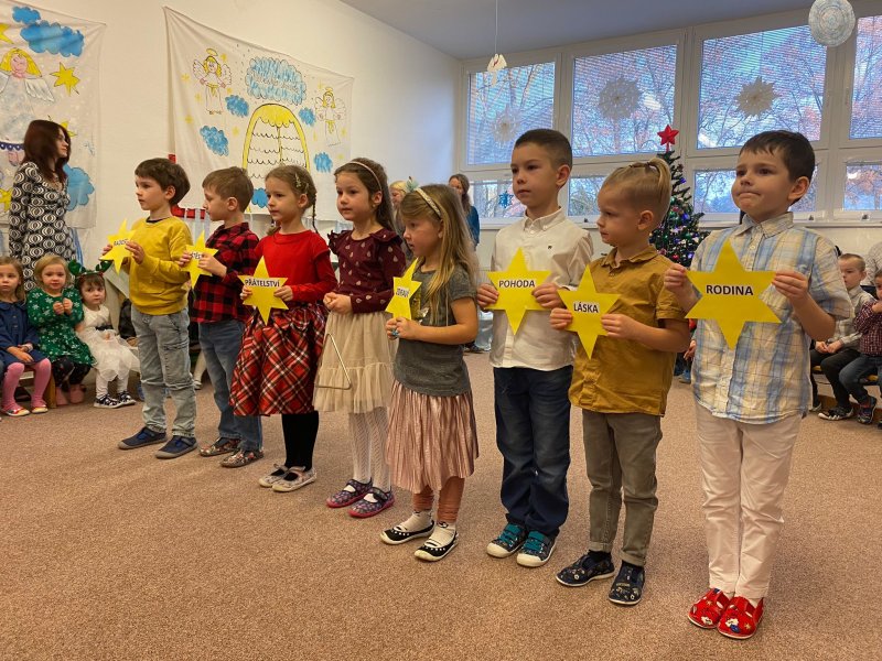 Vánoční zpívání 3., 4. a 5. třída